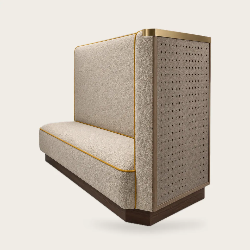 Quiet-Back Acoustic Booth